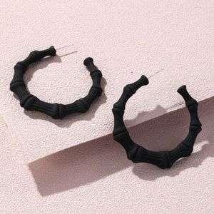 🍉5 for $25* Bamboo Joint Cuff Hoop Earrings